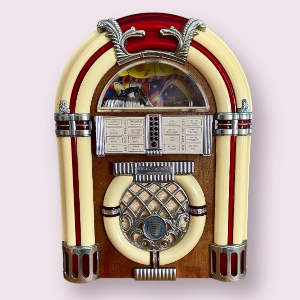 Vintage Spirit of Saint Louis Tabletop Jukebox Radio & Cassette Player